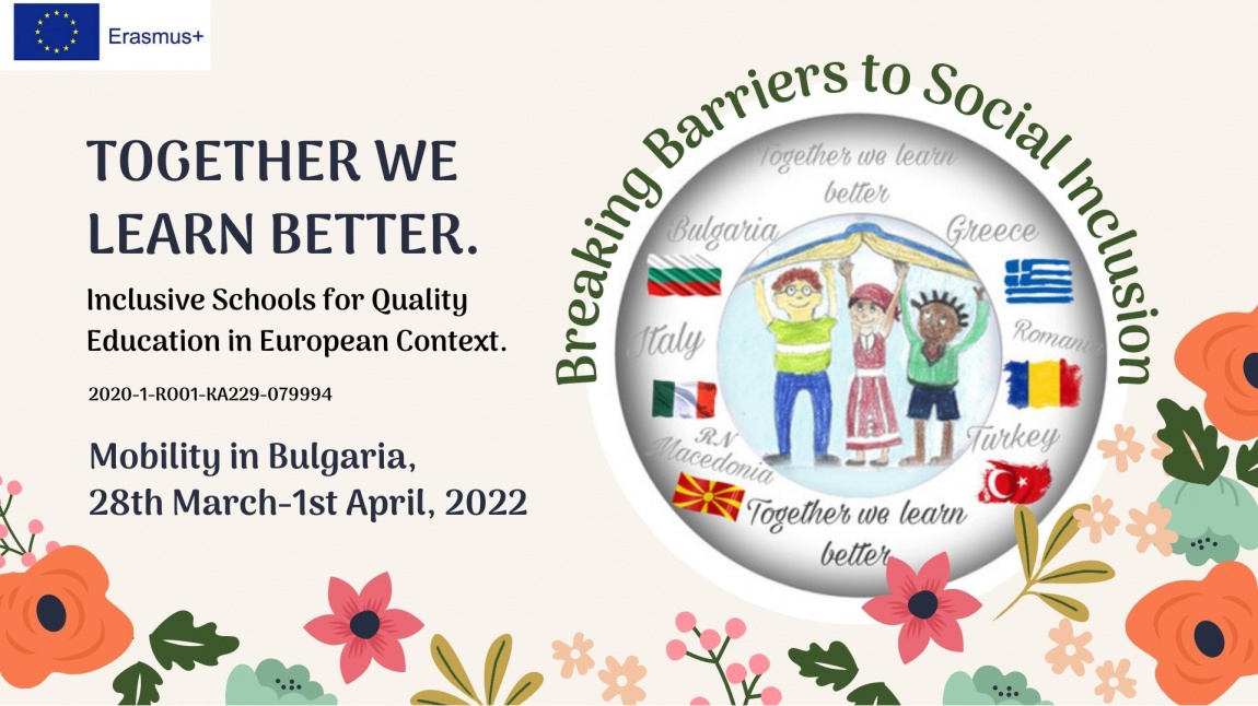 Together We Learn Better Erasmus+ Projesi Yaygınlaştırma ve Bulgaristan Hareketlilik Videosu