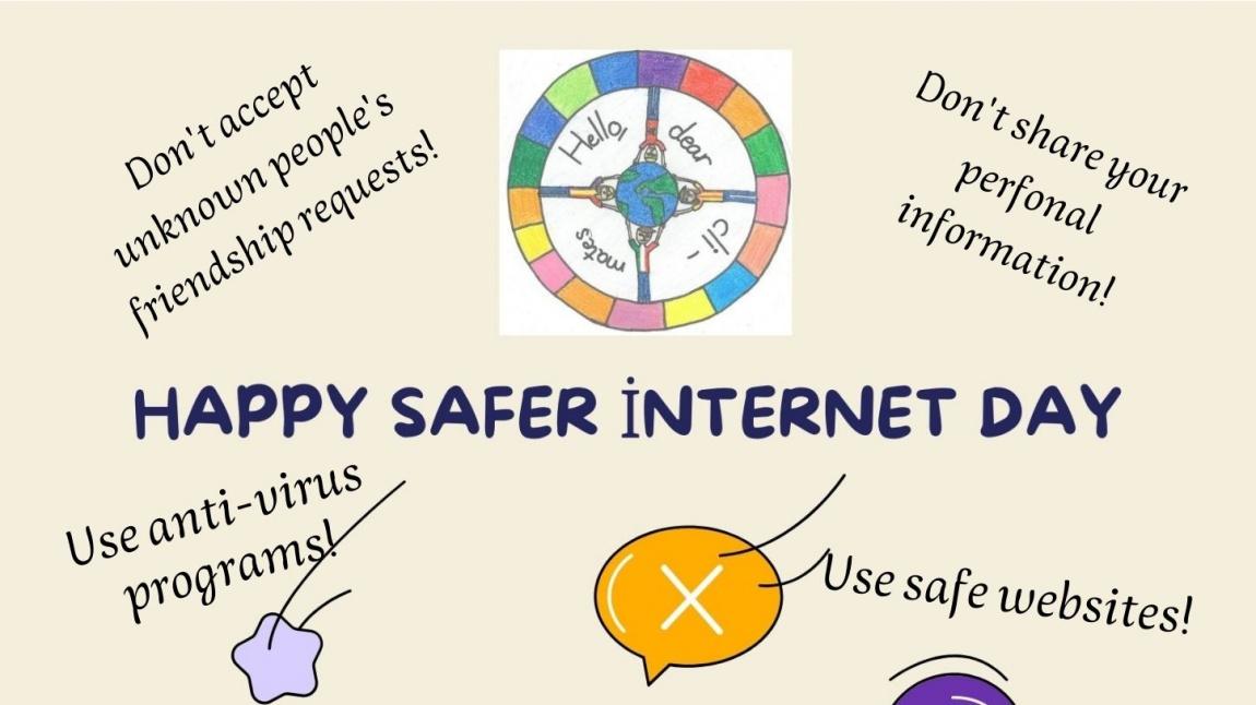 Erasmus+ Projemiz ile güvenli İnternet Kullanım Günü
